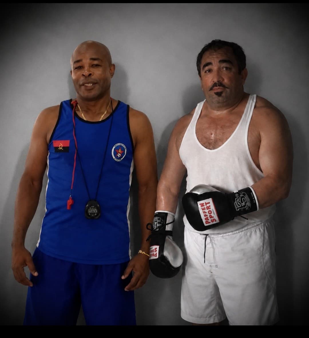 Fernando González Cruz con Geovanny Hurtado Pimentel